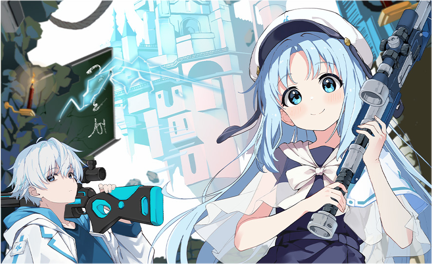 やぁ“登校”に挑めニンゲン ～ゲーマー共は武器を片手に歪んだ校舎を踏破する～