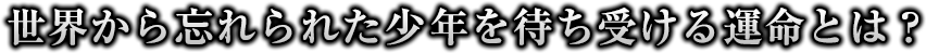 世界から忘れられた少年を待ち受ける運命とは?